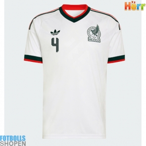 Billiga Mexiko Edson Alvarez #4 Bortatröja VM 2026 Kortärmad